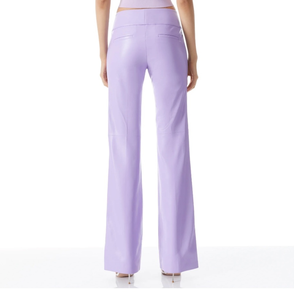 New Alice and Olivia vegan leather pants - Picture 2 of 16